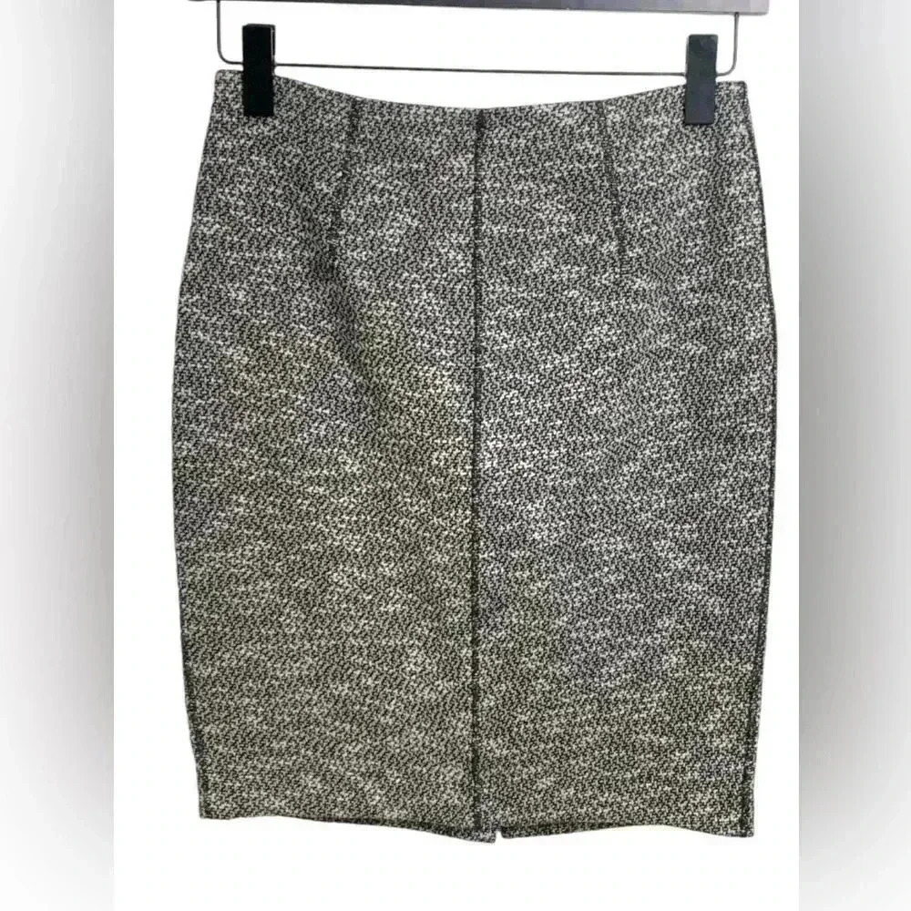 Ann Taylor Stretchy Pencil Skirt, Hidden Back Zipper, Wrinkle Free Fabric Size 6